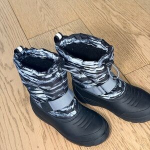 Northside Kids Snow Boots - Black and White